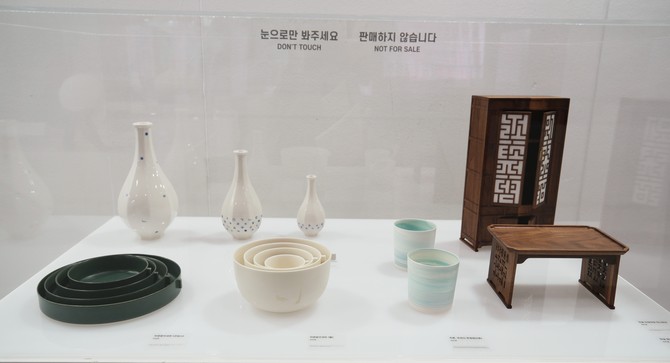 '2025 천안 K-컬처박람회' 한글 전시관에 전시된 작품. ⓒ 천안시