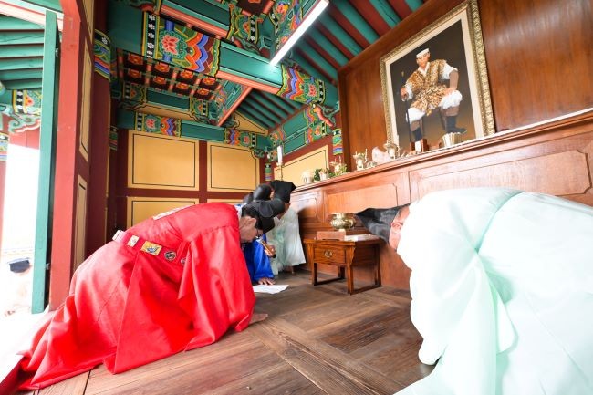 의병장 신돌석 장군 순국 117주기 숭모 제향이 지난 13일 신돌석 장군 유적지에서 봉행 됐다. ⓒ 영덕군