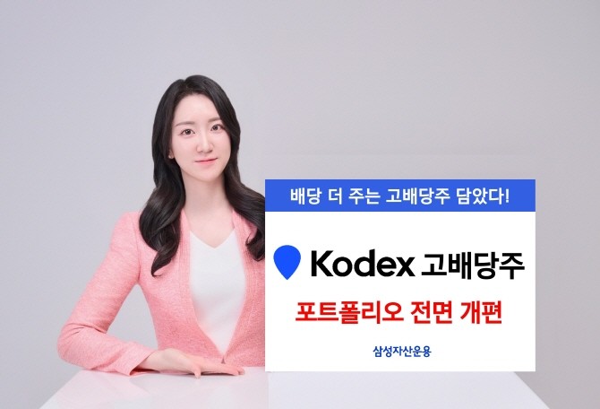 삼성자산운용이 'KODEX 고배당'의 고배당주 종목 선정 방식을 기존 중소형주 위주에서 대형 우량주 중심으로 포트폴리오를 전면 개편했다. ⓒ 삼성자산운용