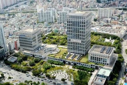 부산광역시 청사 전경. ⓒ 부산시