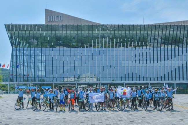 HICO에서 2025 APEC 정상회의 성공적 개최를 기원하는 세레모니를 진행하고 있다. ⓒ 경북문화관광공사
