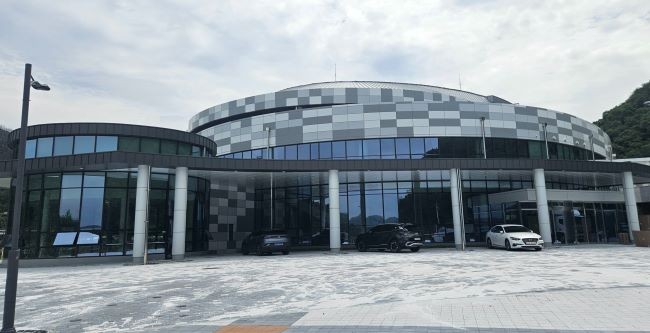 의성종합체육관 전경. ⓒ 의성군