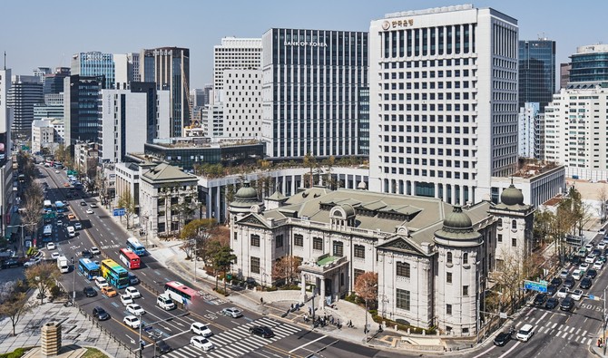 한국은행 본부 전경. ⓒ 한국은행