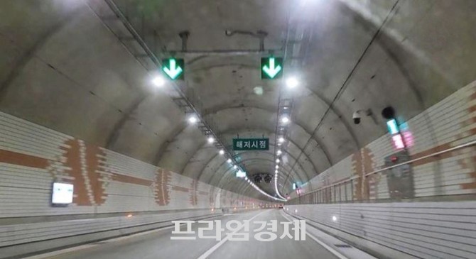 국내 최장 해저터널인 보령해저터널 모습. ⓒ 프라임경제