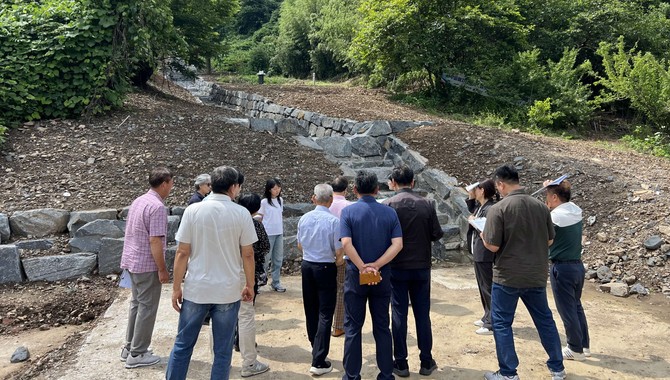 지난 26일 '2025년 제1차 주요사업장 현장평가'를 하고 있다. ⓒ 서천군