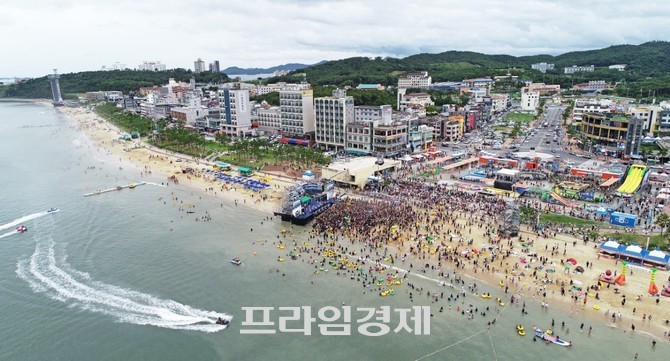 대천해수욕장 신비의바닷길. ⓒ 프라임경제