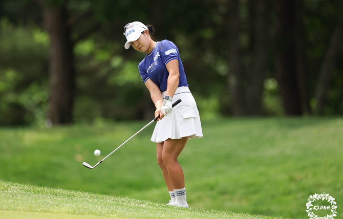 고지우가 KLPGA 맥콜·모나 용평 오픈에서 우승을 차지했다. ⓒ KLPGA