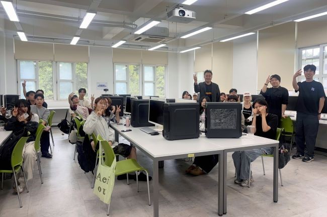 대구대 서비스마케팅디자인전공 생성형 AI 활용 콘텐츠 제작 수업 사진. ⓒ 대구대학교