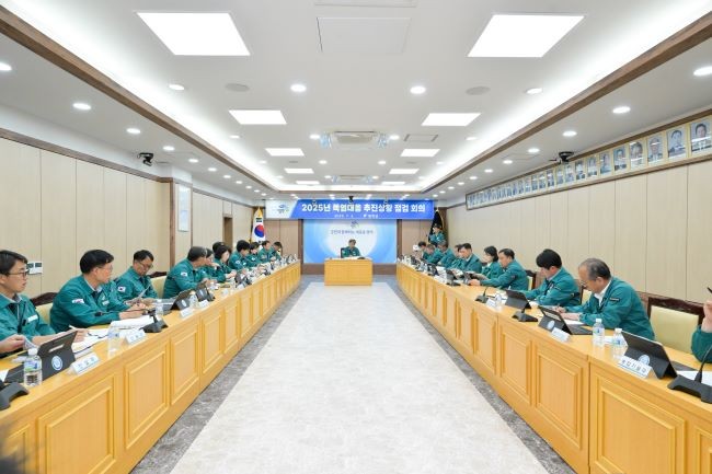 영덕군 2025년 폭염 대응 추진사항 점검 회의 모습. ⓒ 영덕군