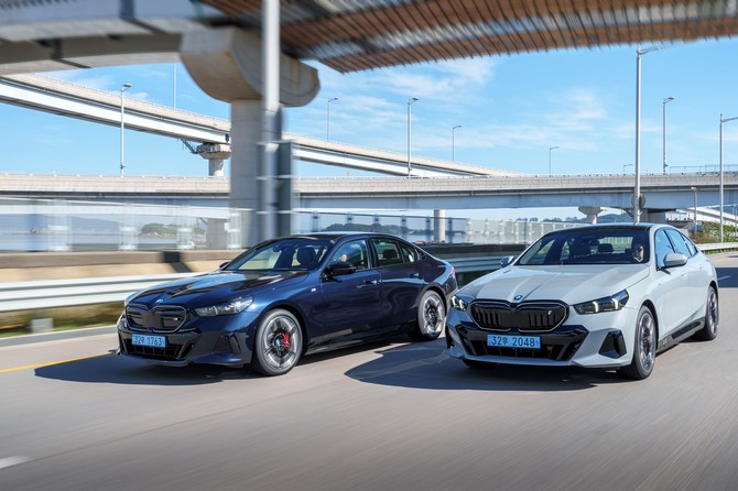 국내 자동차시장에서 BMW 5시리즈 상반기 판매량이 1만대를 돌파했다. ⓒ BMW 코리아