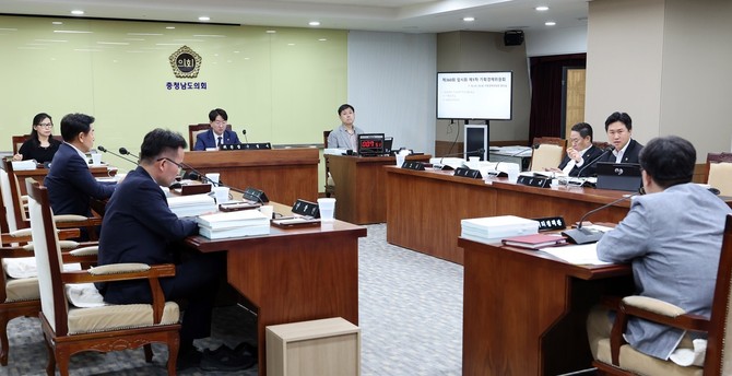 제360회 임시회 제1차 기획경제위원회 개최 모습. ⓒ 의회사무국