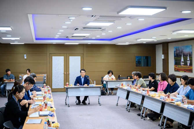 남해군 '먹거리생산자회 임시총회' 개최. ⓒ 남해군