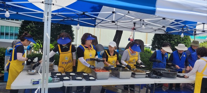 자매도시 산청군 '침수 피해 지역 복구'에 적극 동참. ⓒ 창원시