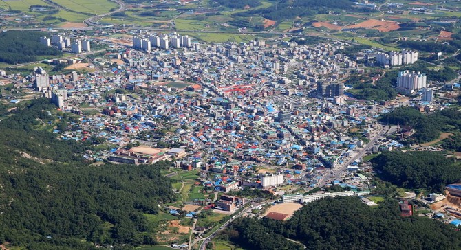 태안군 전경. ⓒ 태안군