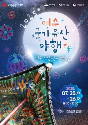 2025 여수 국가유산 야행 포스터. ⓒ 여수시