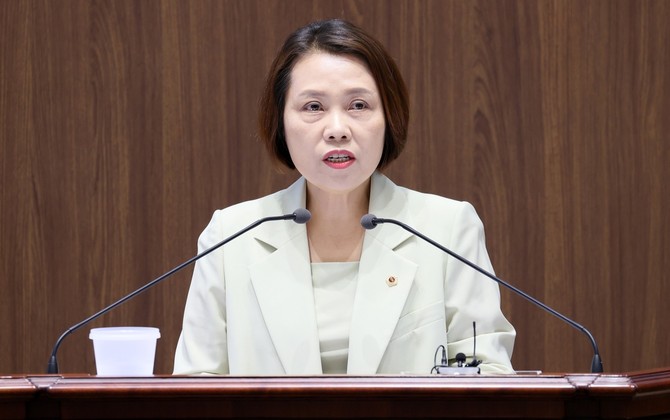 제360회 임시회 제2차 본회의 이연희 의원 5분발언 모습. ⓒ 의회사무국