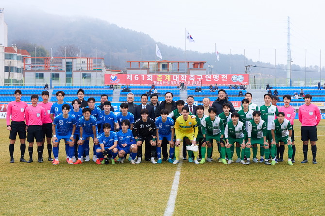 '춘계대학축구연맹전, 2026년에도 통영에서' 개최. ⓒ 통영시