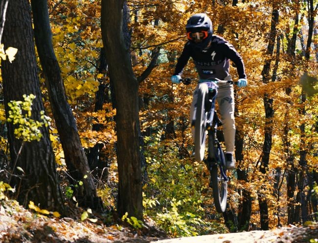 모나용평이 국제사이클연맹(UCI)이 주관하는 'UCI MTB 월드시리즈(UCI MTB World Series)'를 아시아 최초로 유치했다. ⓒ 모나용평