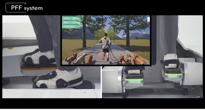 '모닝워크' VR 시스템. ⓒ 큐렉소