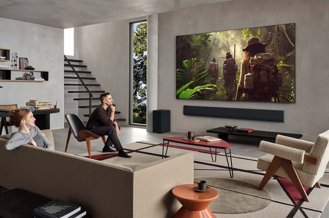 LG전자 2025년형 LG 올레드 TV 에보 연출 이미지. ⓒ LG전자