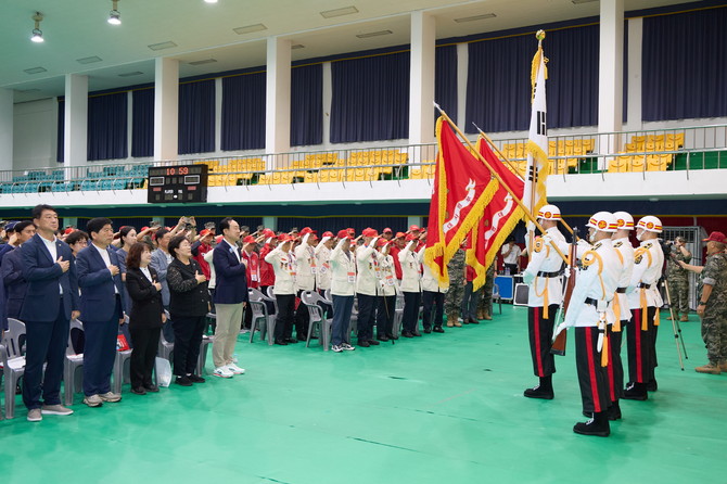 제75주년 '해병대 통영상륙작전 전승행사 기념식' 개최. ⓒ 통영시