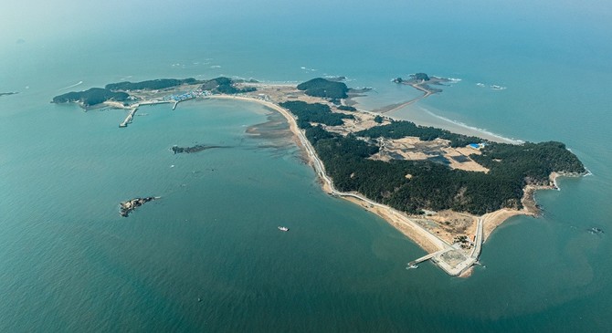장고도 전경. ⓒ 보령시
