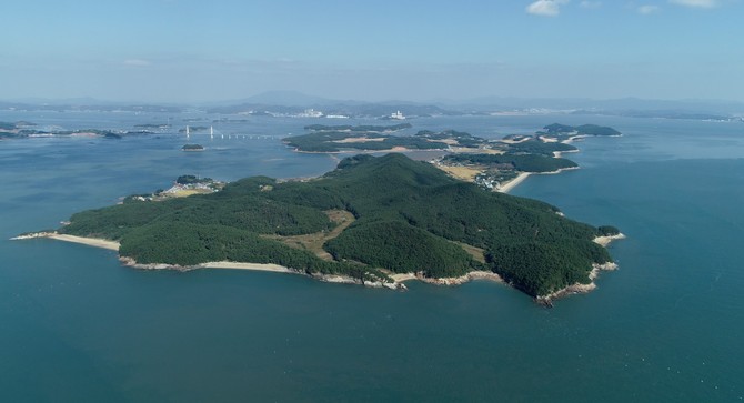원산도 전경. ⓒ 보령시