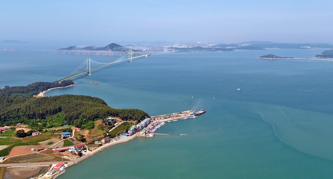 가로림만 해상교량 건립 국정과제 반영. ⓒ 태안군