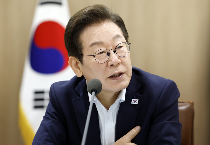 이재명 대통령이 22일 용산 대통령실에서 제1회 국가과학기술자문회의 전원회의를 하고 있다. ⓒ 연합뉴스