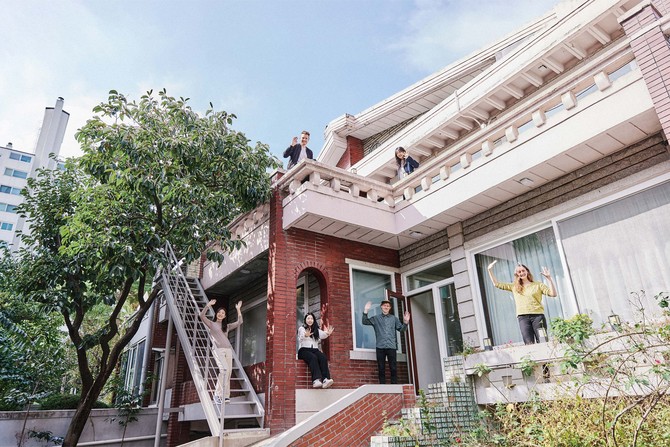 서울 연남동에 마련된 호핑하우스 ⓒ 호퍼스