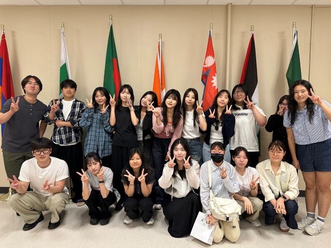 지난 8월 미국 머레이 주립대학교에 파견된 대구대 학생들 기념 사진. ⓒ 대구대학교