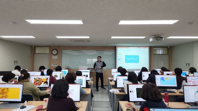대구대학교 글로컬라이프대학 수업 모습. ⓒ 대구대학교