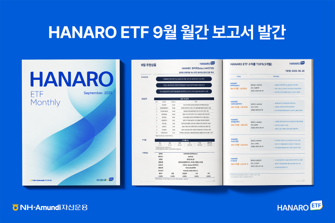NH-Amundi자산운용이 '9월 HANARO ETF Monthly Report'를 발간했다. ⓒ NH-Amundi자산운용
