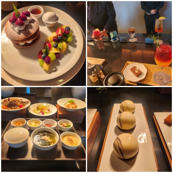 소노캄 경주에서 즐길 수 있는 다양한 식사와 음료 메뉴. = 추민선 기자