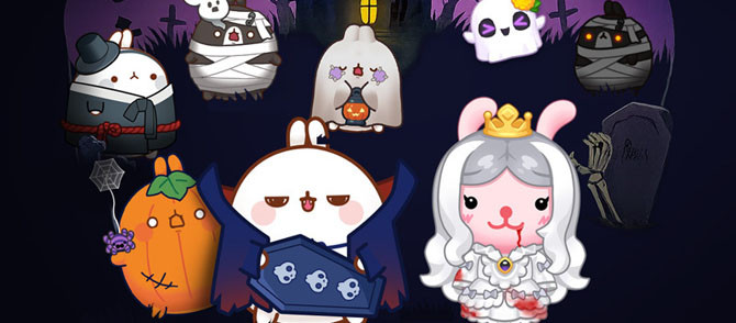 '애니팡3' 개발팀은 오는 11월11일까지 진행하는 몰랑이 제휴 이벤트와 함께 5981번부터 6020번째의 40개 정규 퍼즐 스테이지도 선보였다. ⓒ 위메이드플레이