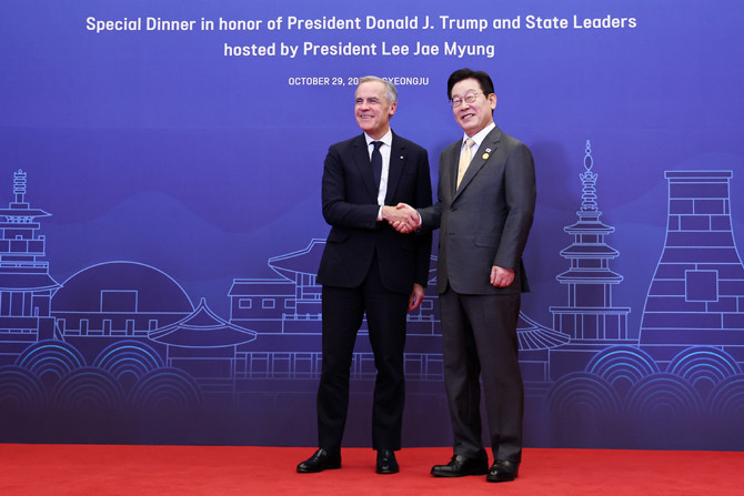 이 대통령은 30일 카니 캐나다 총리와 정상회담 및 오찬을 가질 예정이다. ⓒ 연합뉴스