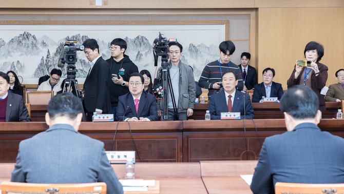 예산정책협의회의 모습. ⓒ 세종시