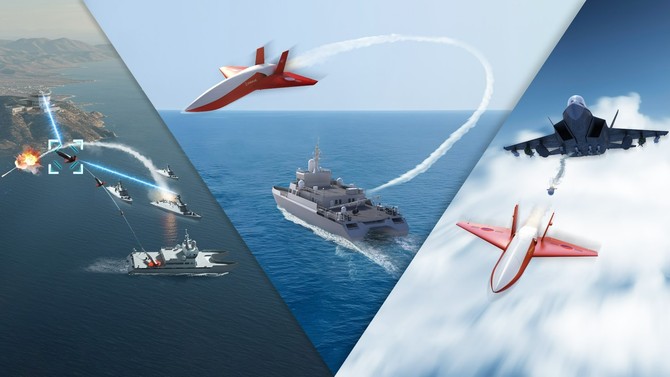 아음속 무인표적기 이미지. ⓒ 대한항공