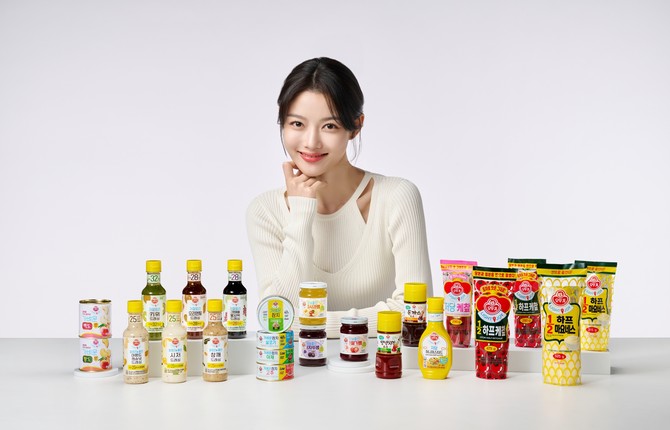 오뚜기 라이트앤조이 브랜드 연출컷. ⓒ 오뚜기