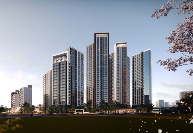 광명13-1·2구역 재개발 투시도. Ⓒ SK에코플랜트