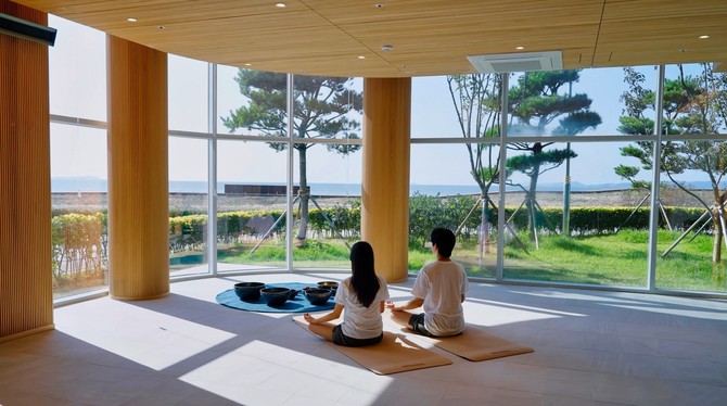 해양치유센터 모습. ⓒ 태안군