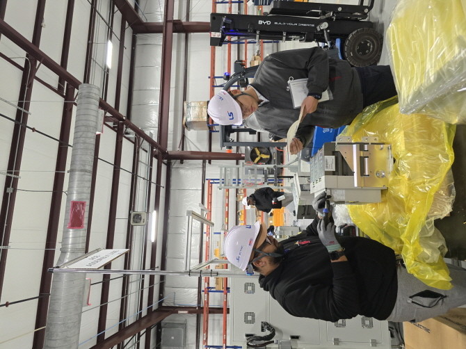 미국 텍사스 주 배스트럽 시에 위치한 'LS일렉트릭 배스트럽 캠퍼스' 내부. ⓒ LS그룹