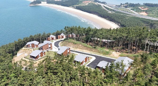 원산도자연휴양림 전경. ⓒ 충남도