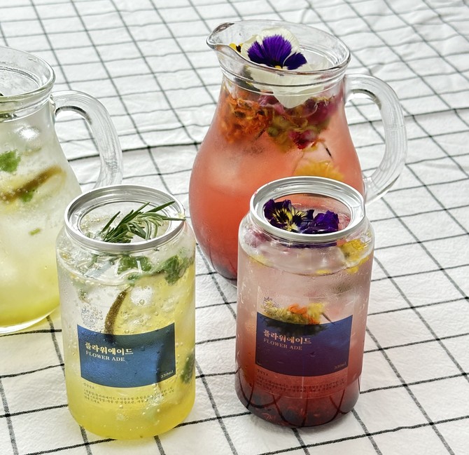 꽃차에이드. ⓒ 보령시