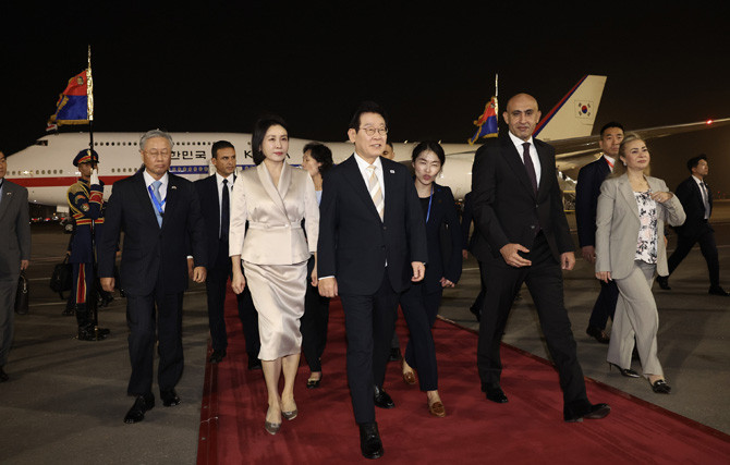 G20 정상회의 참석에 앞서 이집트를 공식방문한 이재명 대통령은 이집트 언론 알아흐람에 기고문을 실었다. ⓒ 연합뉴스