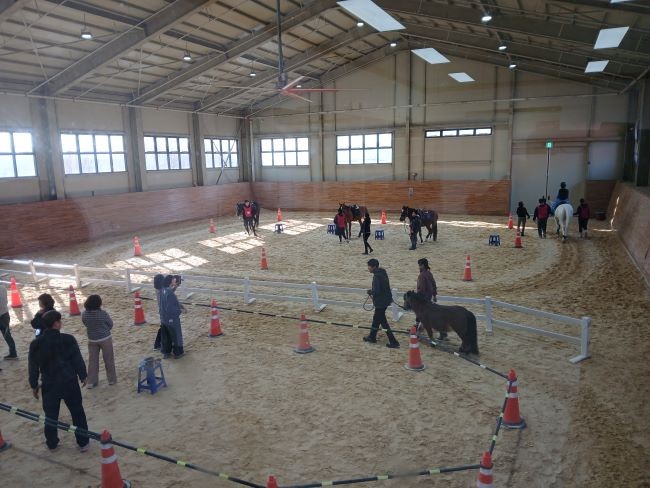 2025년도 열린관광지 장애인(초중고) 겨울 재활 승마 캠프 프로그램 운영 모습. ⓒ 상주시