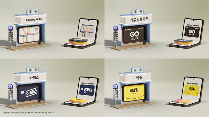 삼성 월렛 교통카드 서비스 추가 확대. ⓒ 삼성전자
