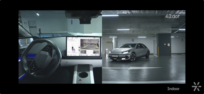 Atria AI - Auto Parking 시연 영상. ⓒ 42dot 유튜브 캡쳐