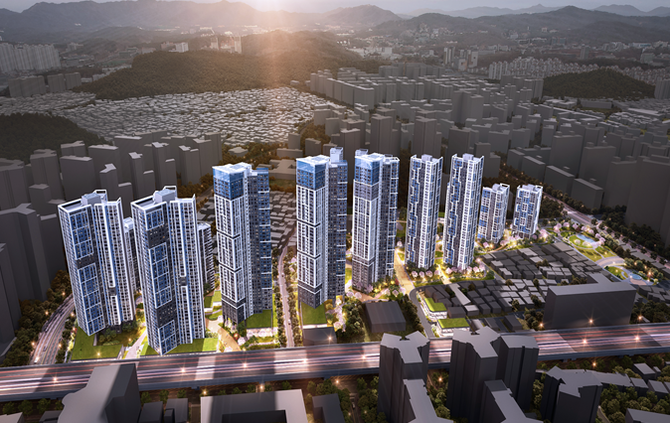 성북구 장위동 66-300번지 일원 조감도 © 서울시