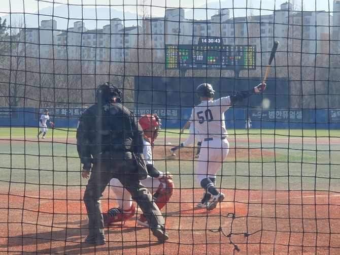 2026 전국 우수 고교·대학 초청 윈터리그 야구대회. ⓒ 창원시